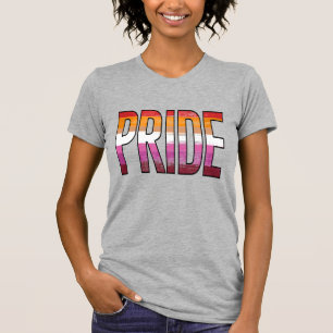 Lesbian Pride Word T-Shirt