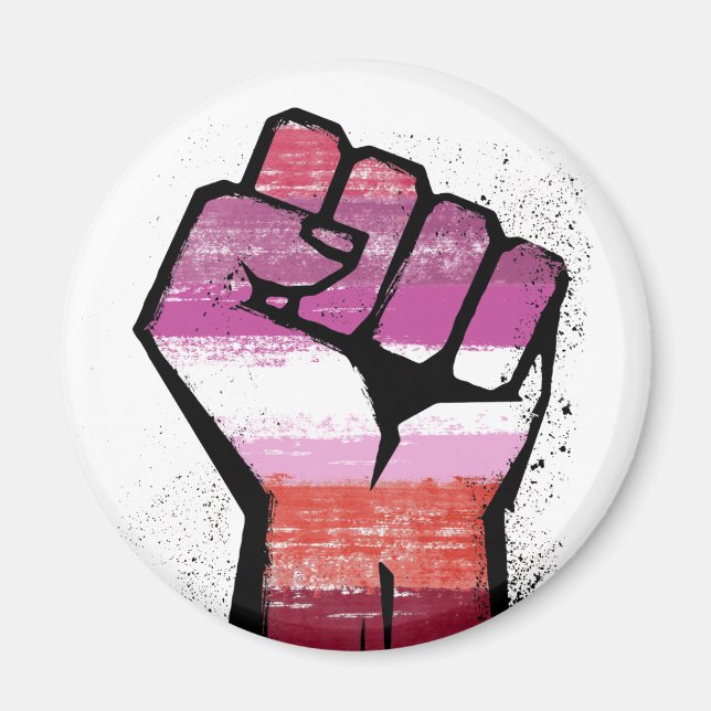 Lesbian Resistance Magnet (Front)