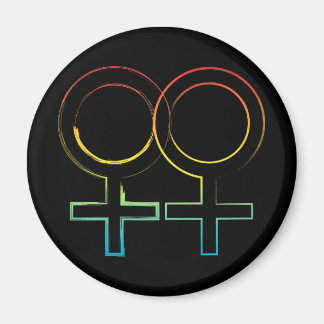 lesbian symbol magnet