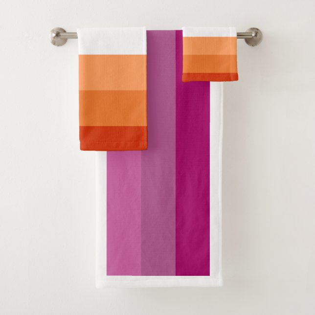 Lesbian towels for guests  (Insitu)