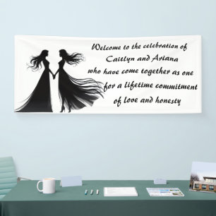 Lesbian Wedding Banner