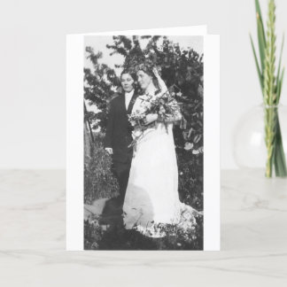 Lesbian Wedding Circa 1920 Card