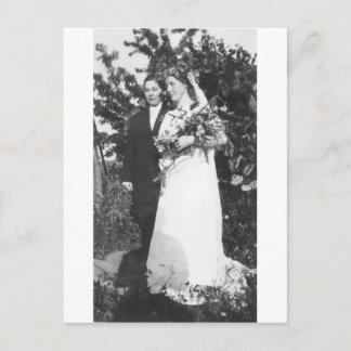 Lesbian Wedding Circa 1920 Postcard