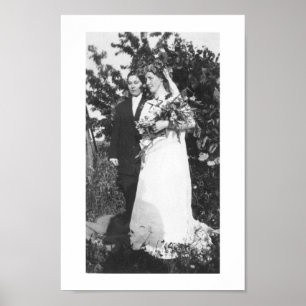Lesbian Wedding Circa 1920 Poster