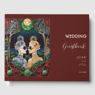 Lesbian Wedding  Guest Book