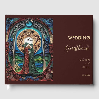 Lesbian Wedding  Guest Book