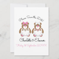 Lesbian Wedding Teddy Bear Brides