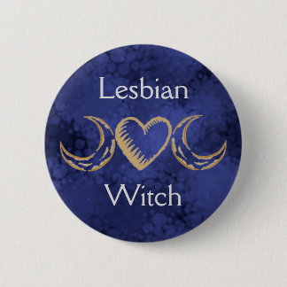Lesbian Witch 6 Cm Round Badge