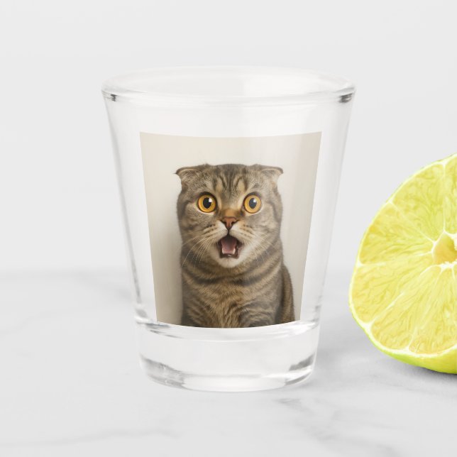 Lesbians Eat What Funny Shot Glass (Front)