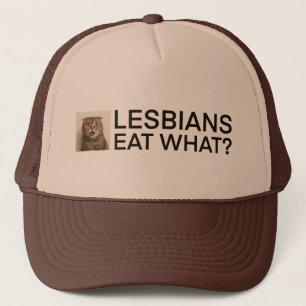 Lesbians Eat What Funny Trucker Hat