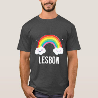Lesbow Rainbow Gay Pride t   Gift T-Shirt
