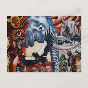 Lesedi Cultural Village Postcard