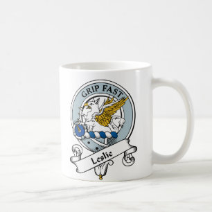 Leslie Clan Badge Coffee Mug