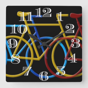 Leslie Harlow "Cool" Bicycle Clock Design