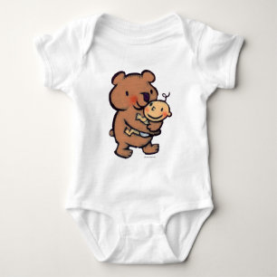 Leslie Patricelli Big Brown Bear Hug Baby Bodysuit