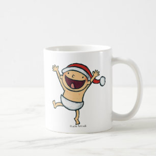 Leslie Patricelli's Baby Dancing In Santa Hat Coffee Mug