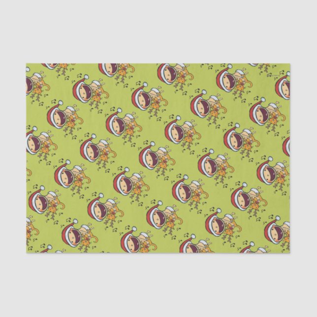 Leslie Patricelli's Fa La La Baby Tissue Paper (Front)