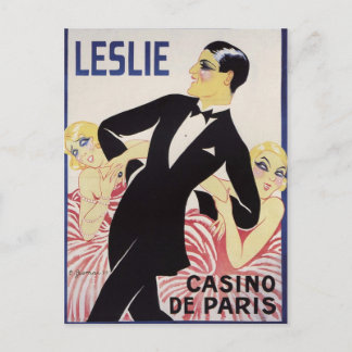 Leslie! Postcard