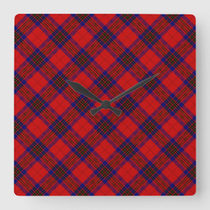 Leslie Square Wall Clock