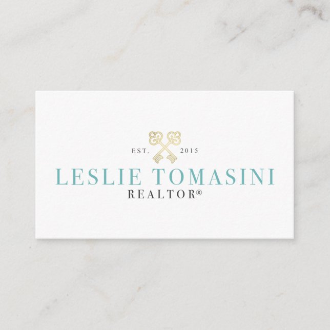 Leslie Tomasini Business Card (Front)