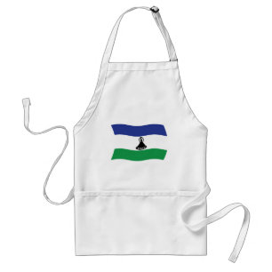 Lesotho Flag Apron