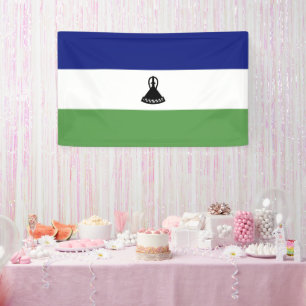 Lesotho flag banner