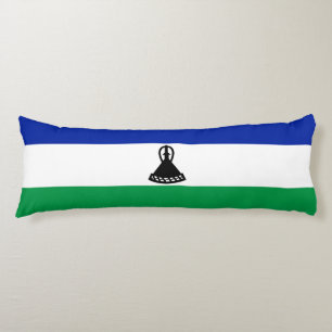 Lesotho Flag Body Cushion
