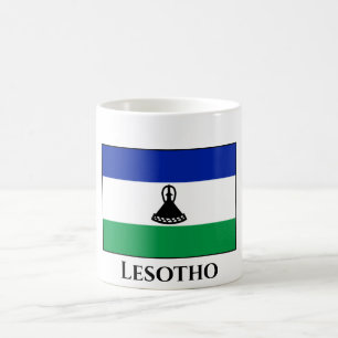 Lesotho Flag Coffee Mug