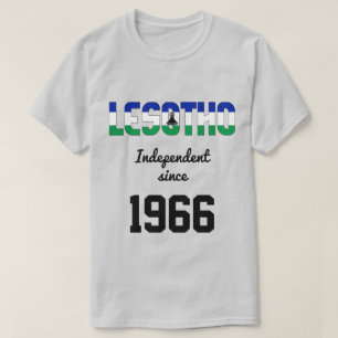 Lesotho Flag Independence Celebration T-Shirt
