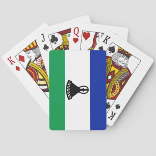 Lesotho Flag Playing Cards
