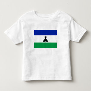 Lesotho Flag Toddler T-Shirt