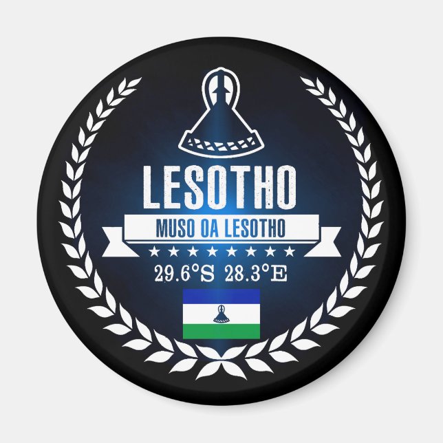 Lesotho Magnet (Front)