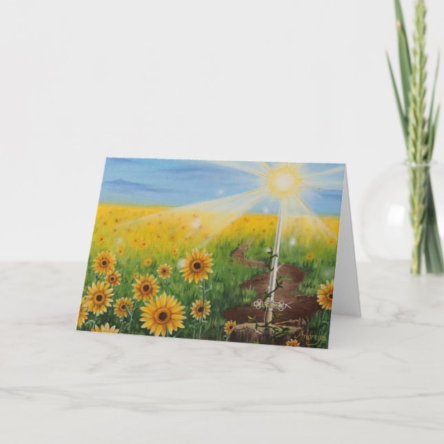 L'Espérance guide mon chemin Card (Front)