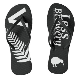 Less Brewery New Zealand Jandals Thongs
