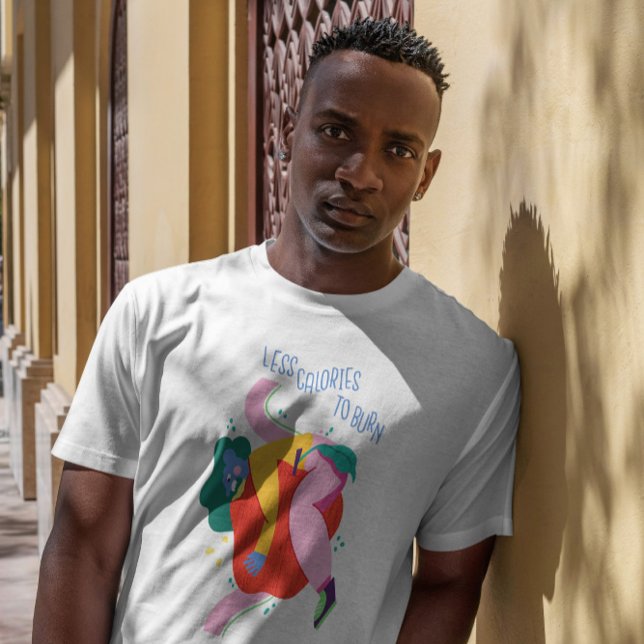 Less Calories Vegan T-Shirt (Creator Uploaded)