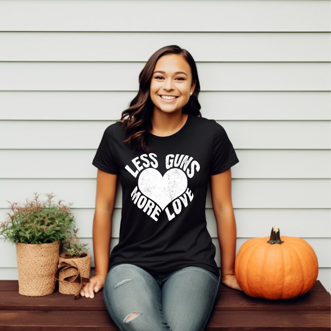 Less Guns More Love T-Shirt (Creator Uploaded)