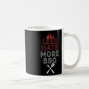 Less Hate More Bbq Head Chef Cooking Culinary Art  Coffee Mug