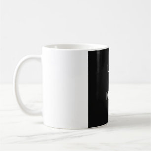 Less is More – Minimalist Black Design Coffee Mug
