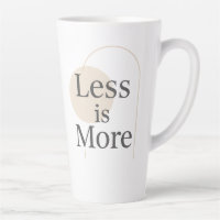 Less Is More – Minimalist Modern Quote Design