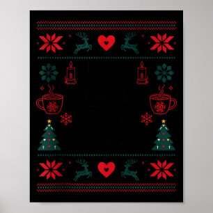 Less Jingle More Hygge Christmas Swedish Norwegian Poster