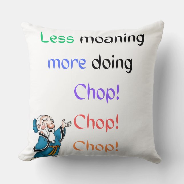 less moaning cushion (Front)
