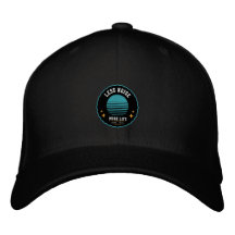 Less Noise, More Life – Retro Hat Design