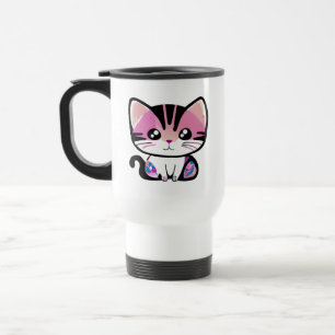 Less People, More Cats Travel Mug