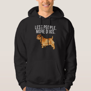 Less People More Dogs Norfolk Terrier Introvert Hoodie