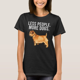 Less People More Dogs Norfolk Terrier Introvert T-Shirt