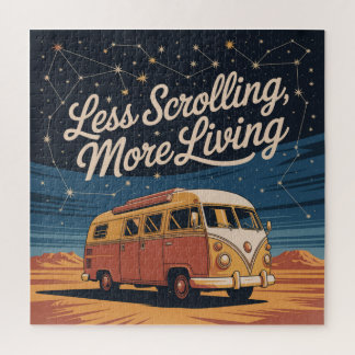 Less Scrolling, More Living Jigsaw Puzzle