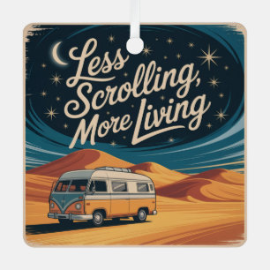 Less Scrolling, More Living Metal Tree Decoration