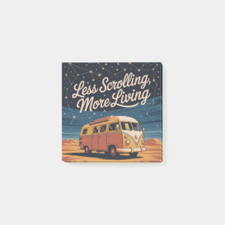 Less Scrolling, More Living Post-it Notes