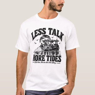 Less Talk More Tides Black Ink T-Shirt