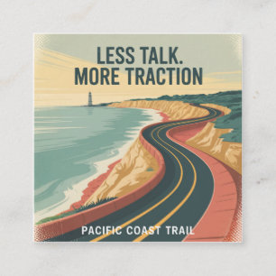 Less Talk. More Traction Calling Card